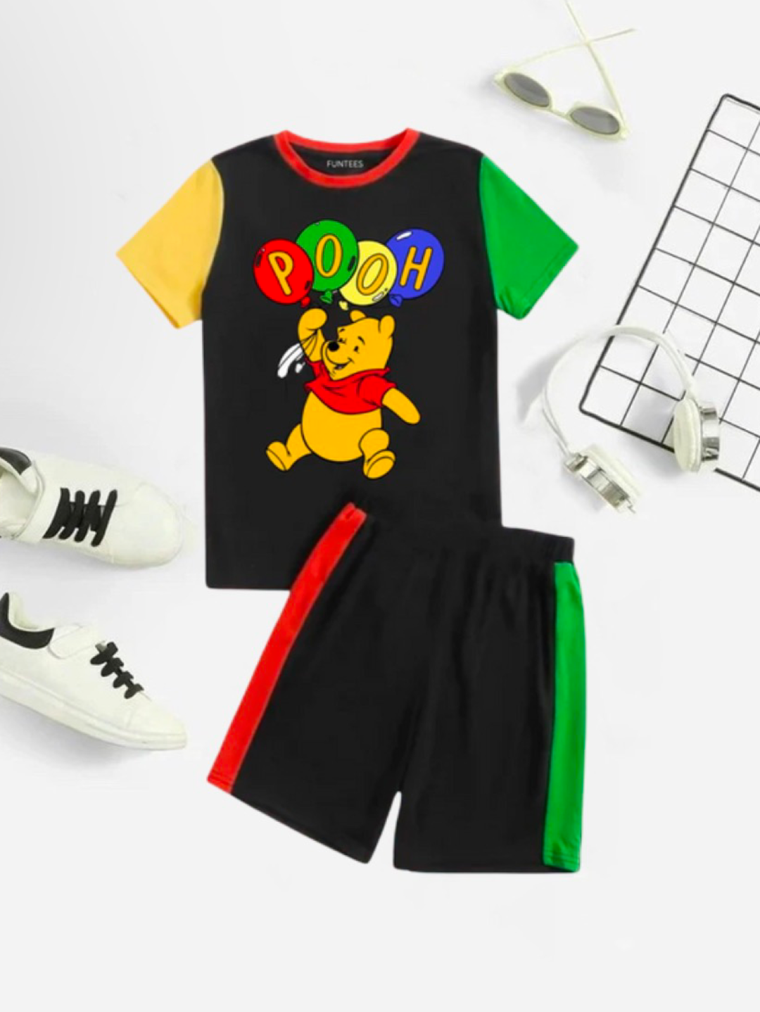 MR POOH SHORT SET