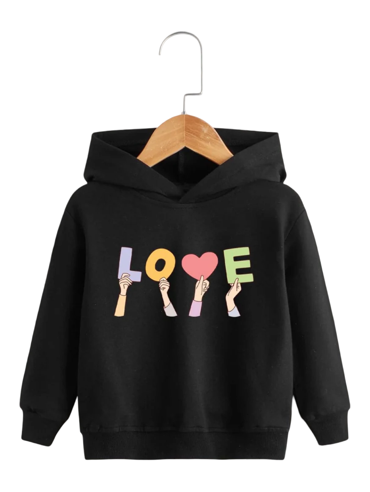 LOVE FLEECE HOODIE