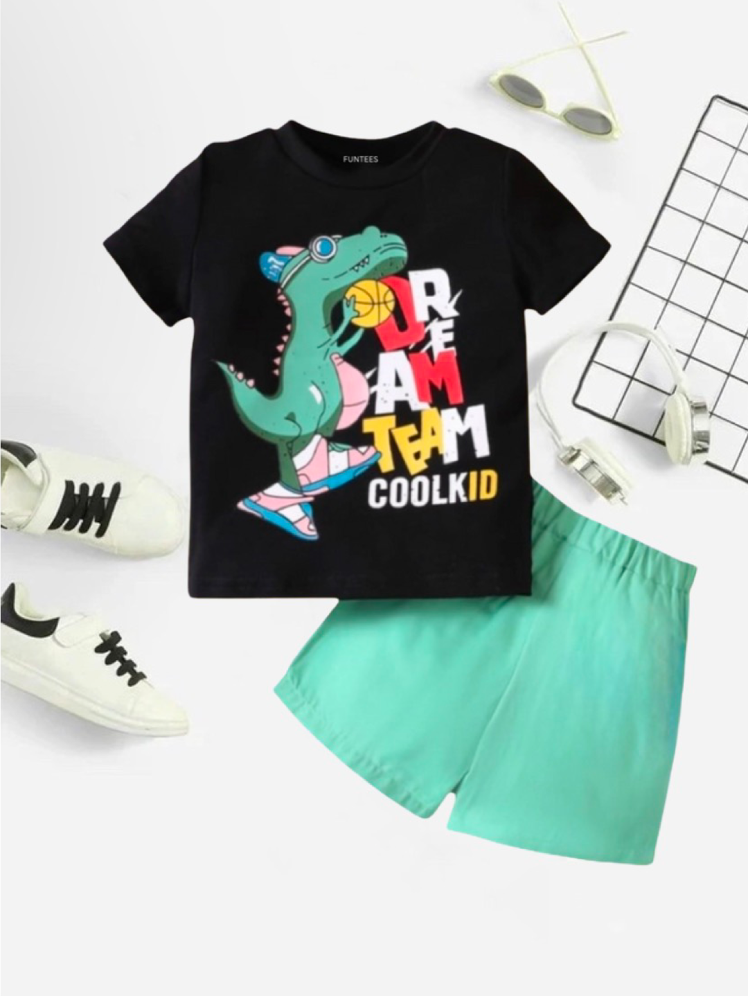 DINO DREAM SHORT SET