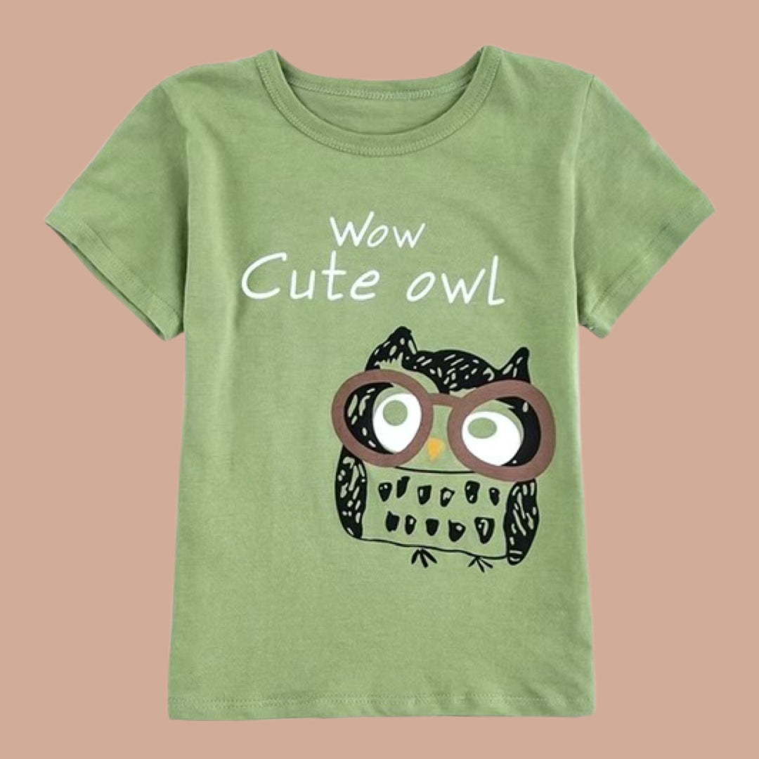 CUTE OWL TEE