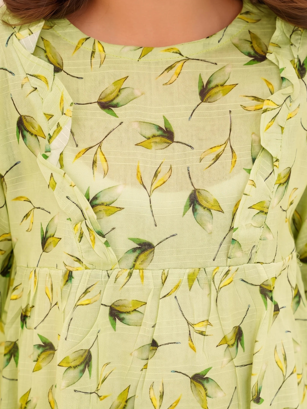 PISTA FLORAL COTTON LAWN SET
