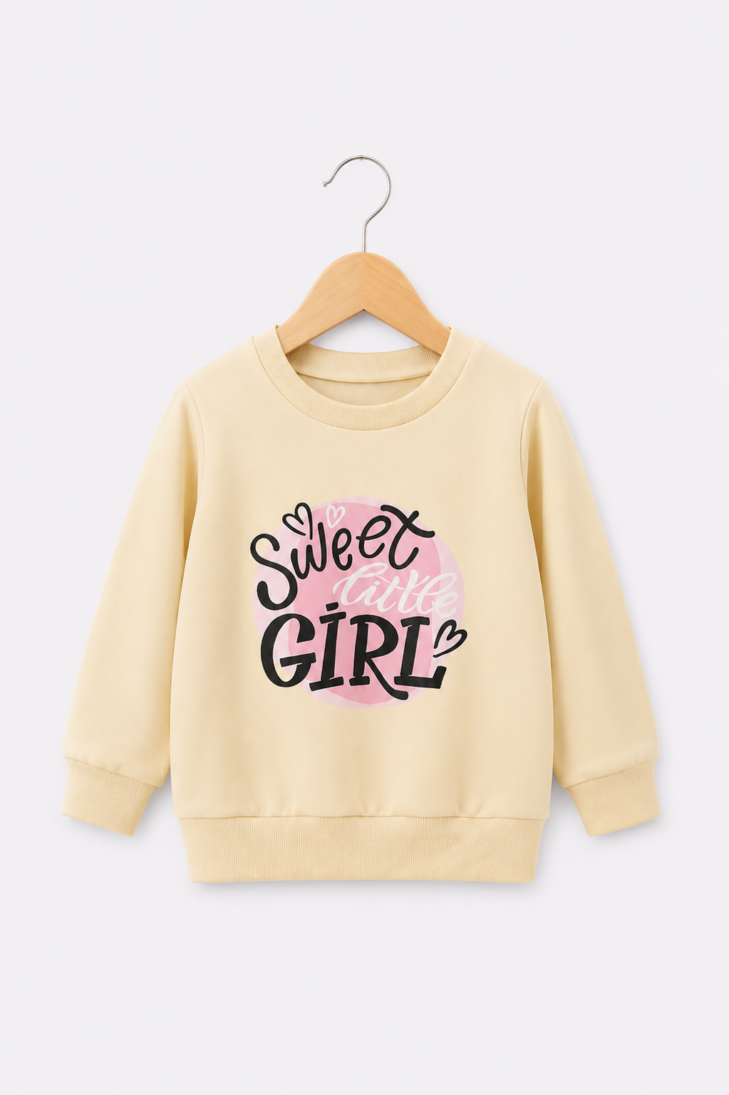 SWEET LITTLE GIRL FLEECE SWEATSHIRT