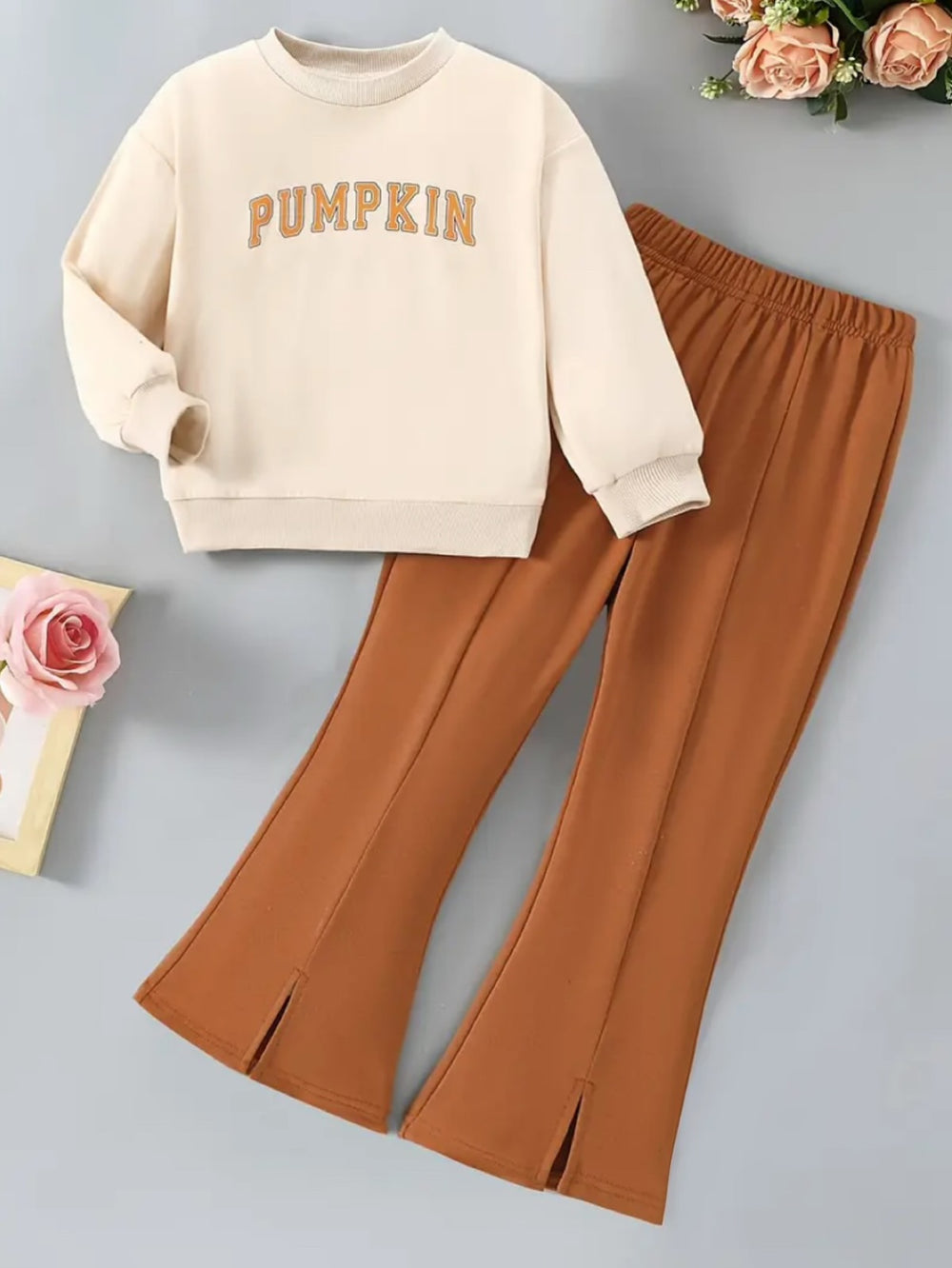 PUMPKIN FLEECE PAIR