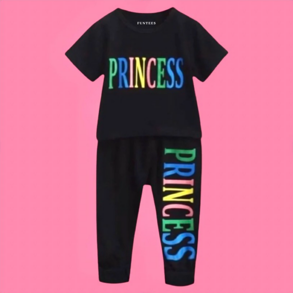 BLACK PRINCESS SUMMER SET