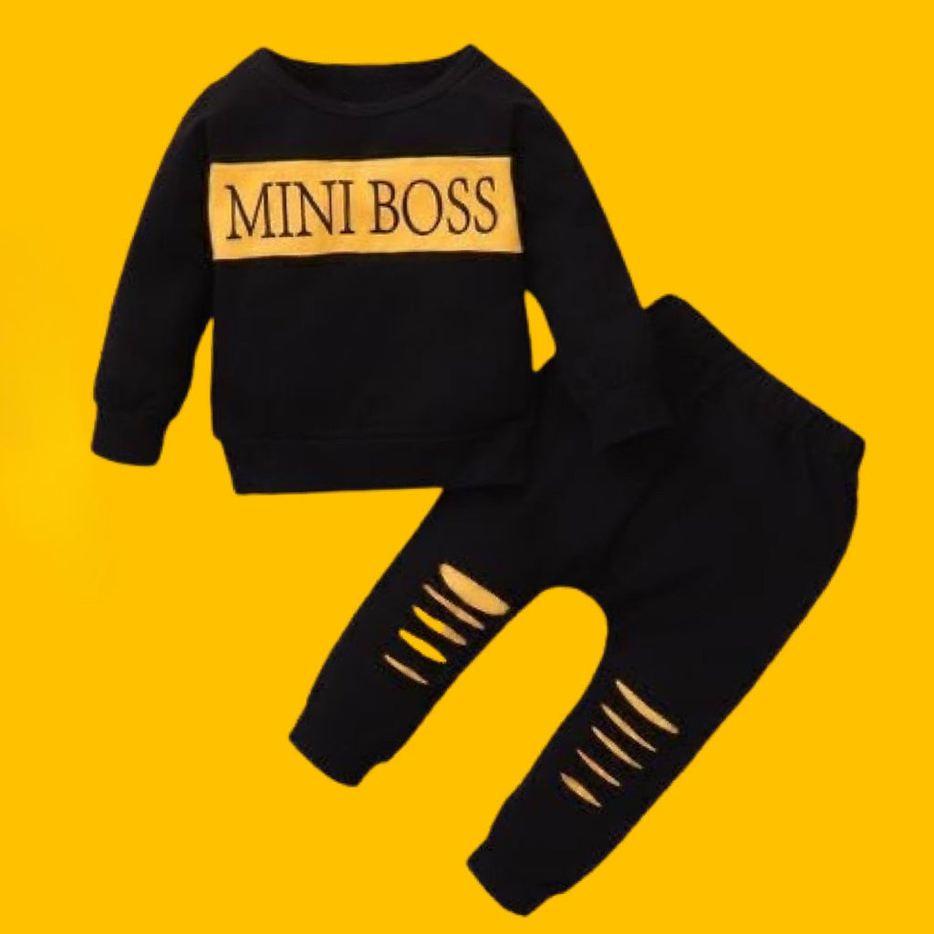 MINI BOSS FLEECE PAIR