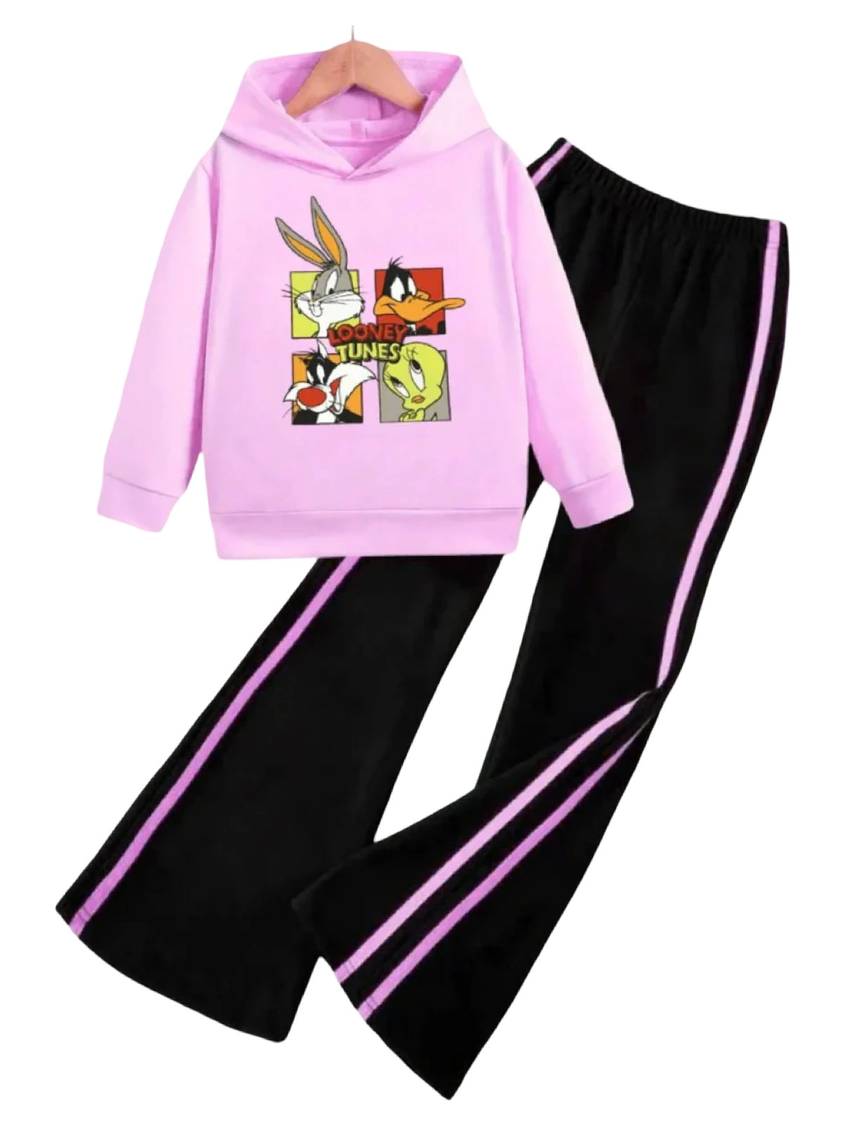 LOONEY TUNES WIDE LEG FLEECE PAIR