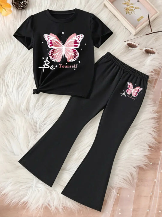 BE YOURSELF WIDE LEG SUMMER SET