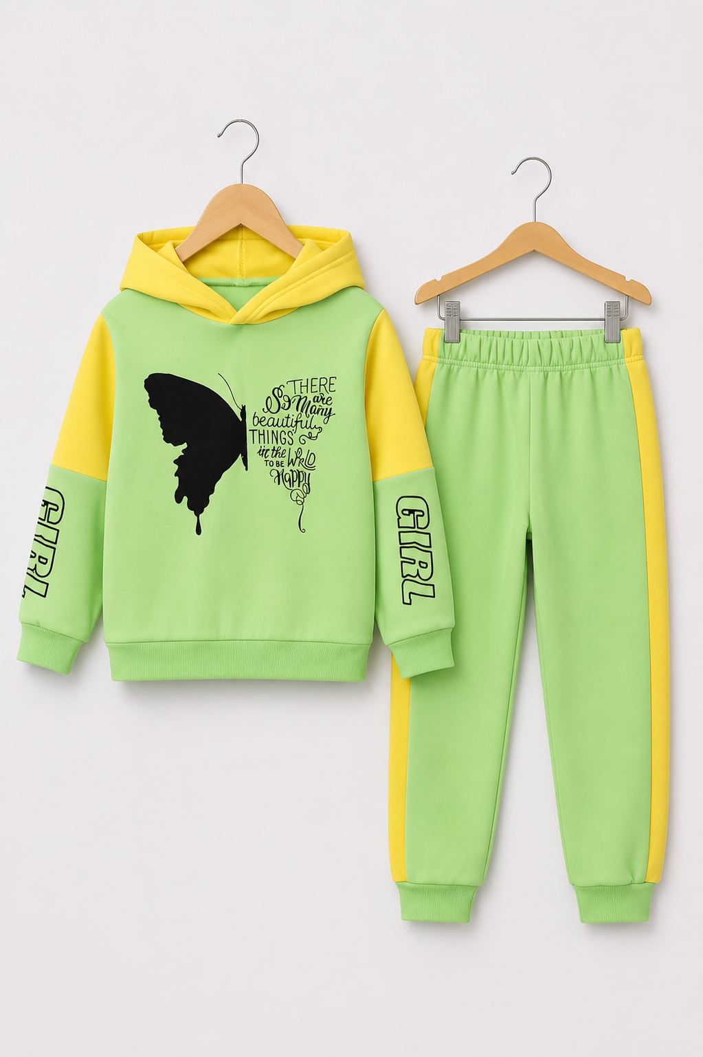 GREEN GIRL FLEECE PAIR