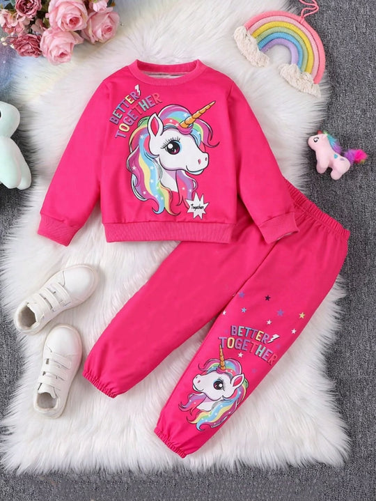 BETTER TOGETHER UNICORN FLEECE PAIR