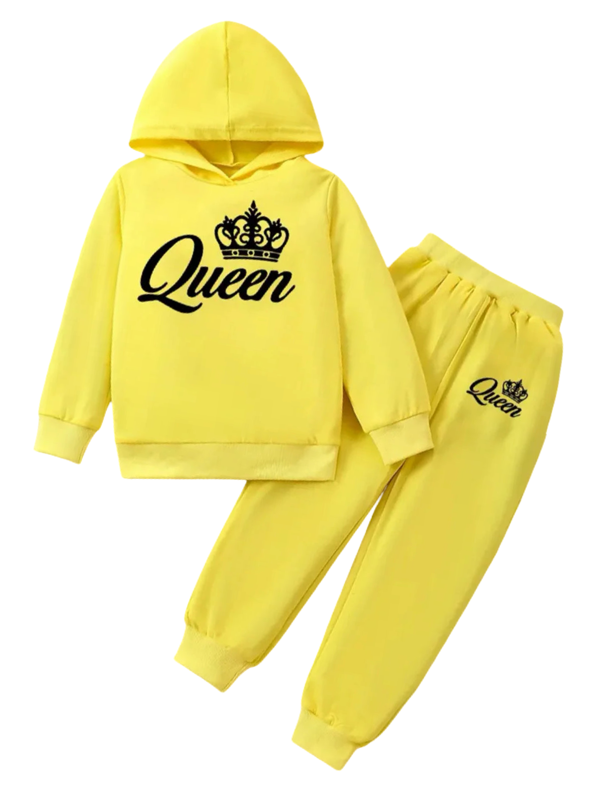 YELLOW QUEEN FLEECE PAIR
