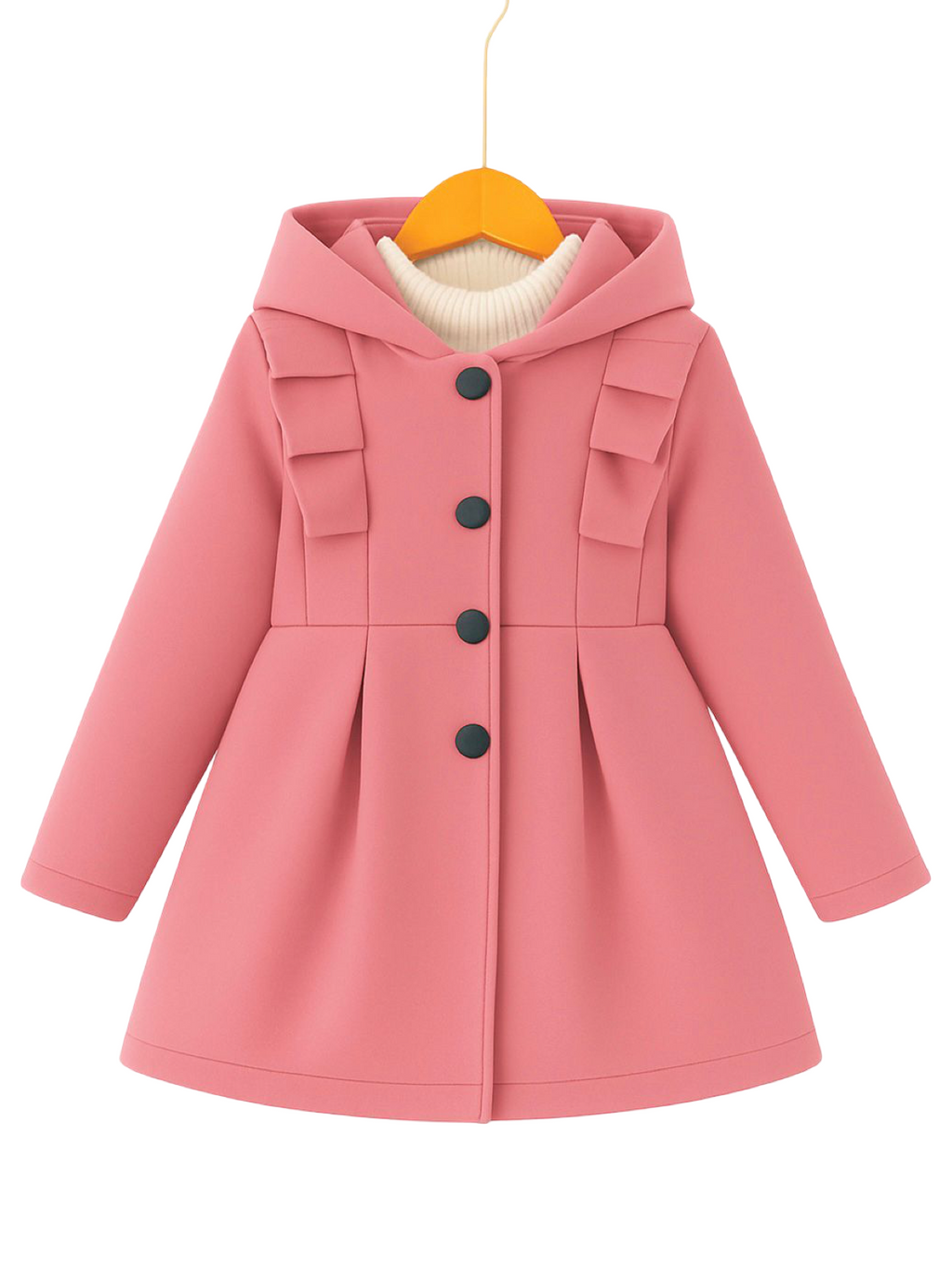 ROSE PRINCESS FLEECE COAT ( 3 year )