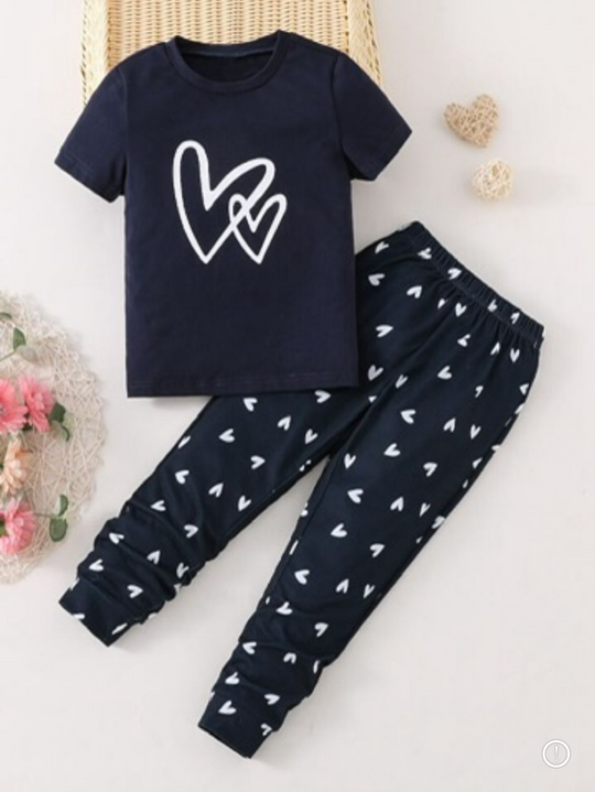 NAVI HEART TROUSER SET