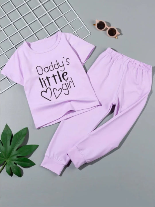 DADDY’S LITTLE GIRL TROUSER SET