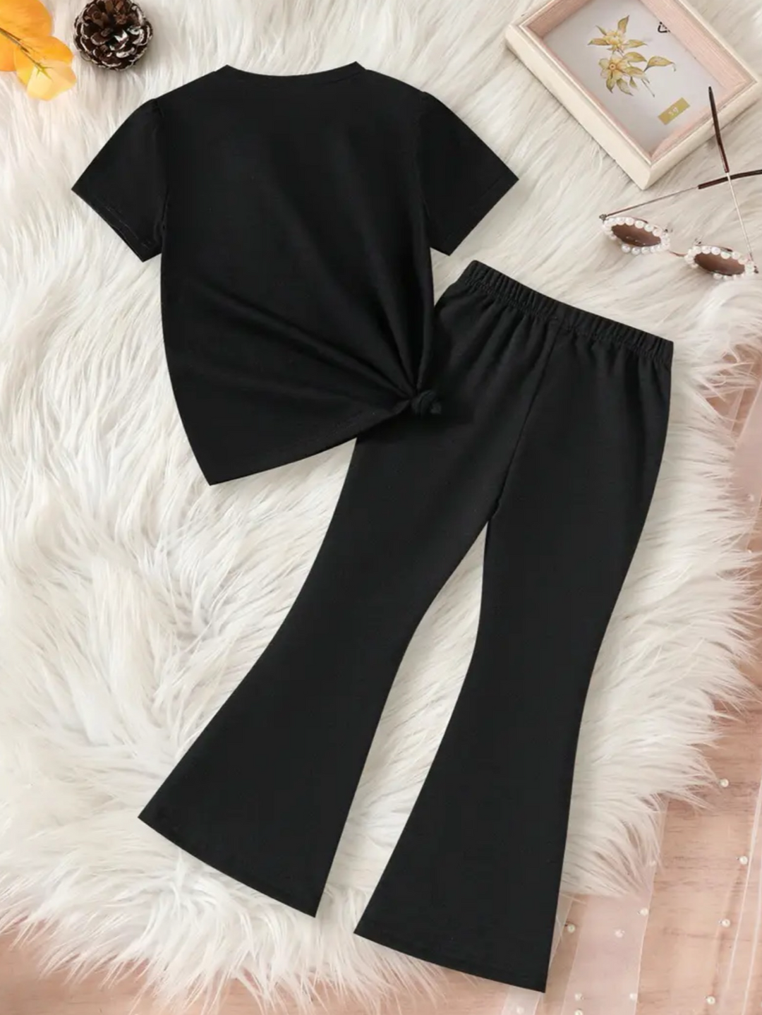 BE YOURSELF WIDE LEG SUMMER SET
