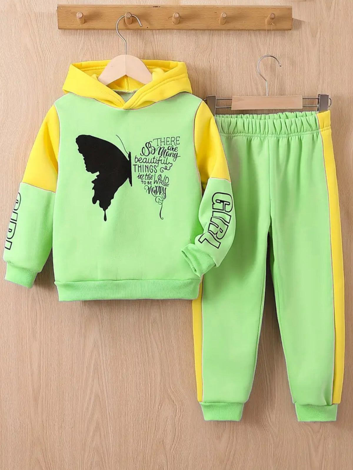 GREEN GIRL FLEECE PAIR