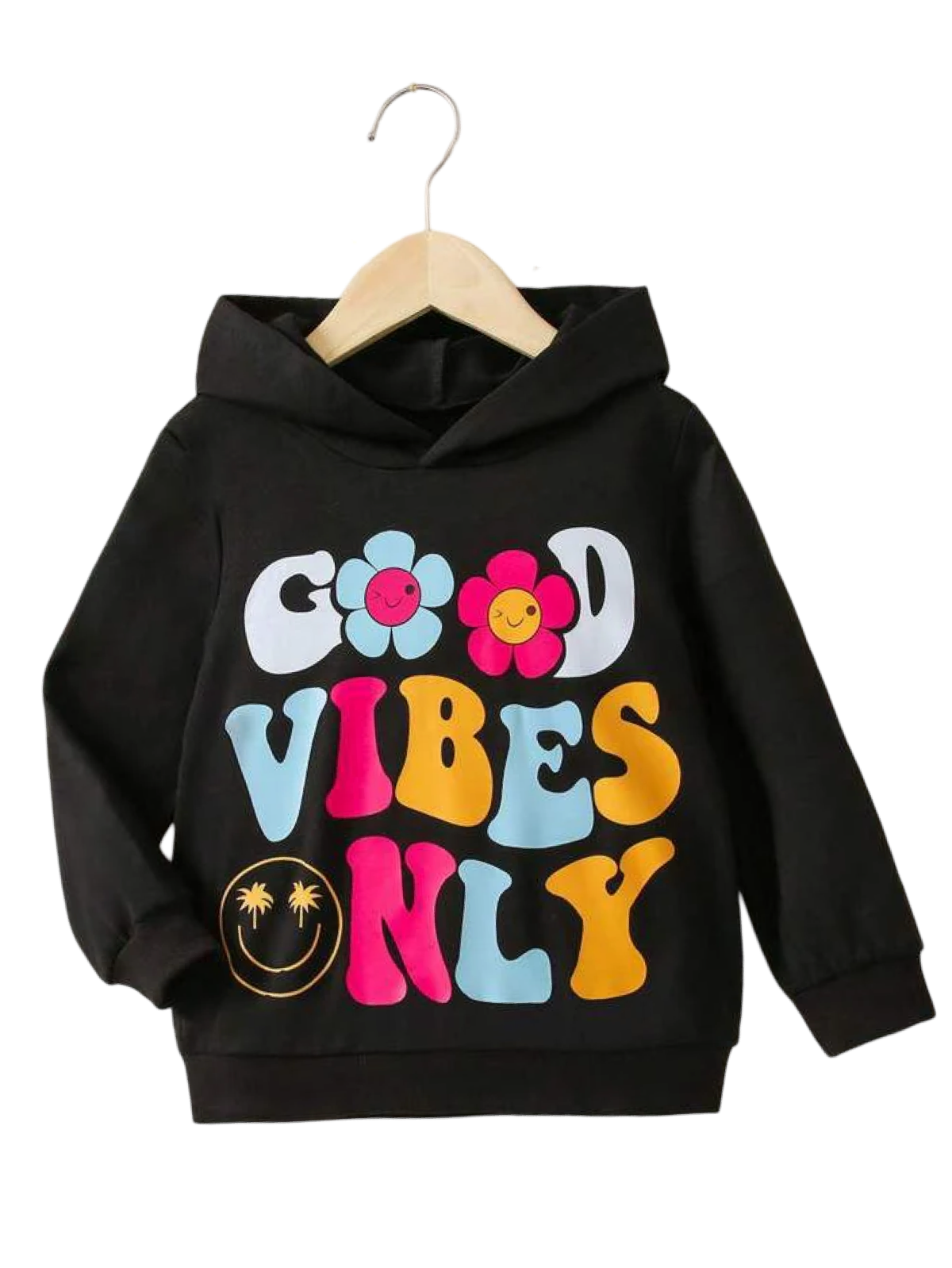 GOOD VIBES FLEECE HOODIE