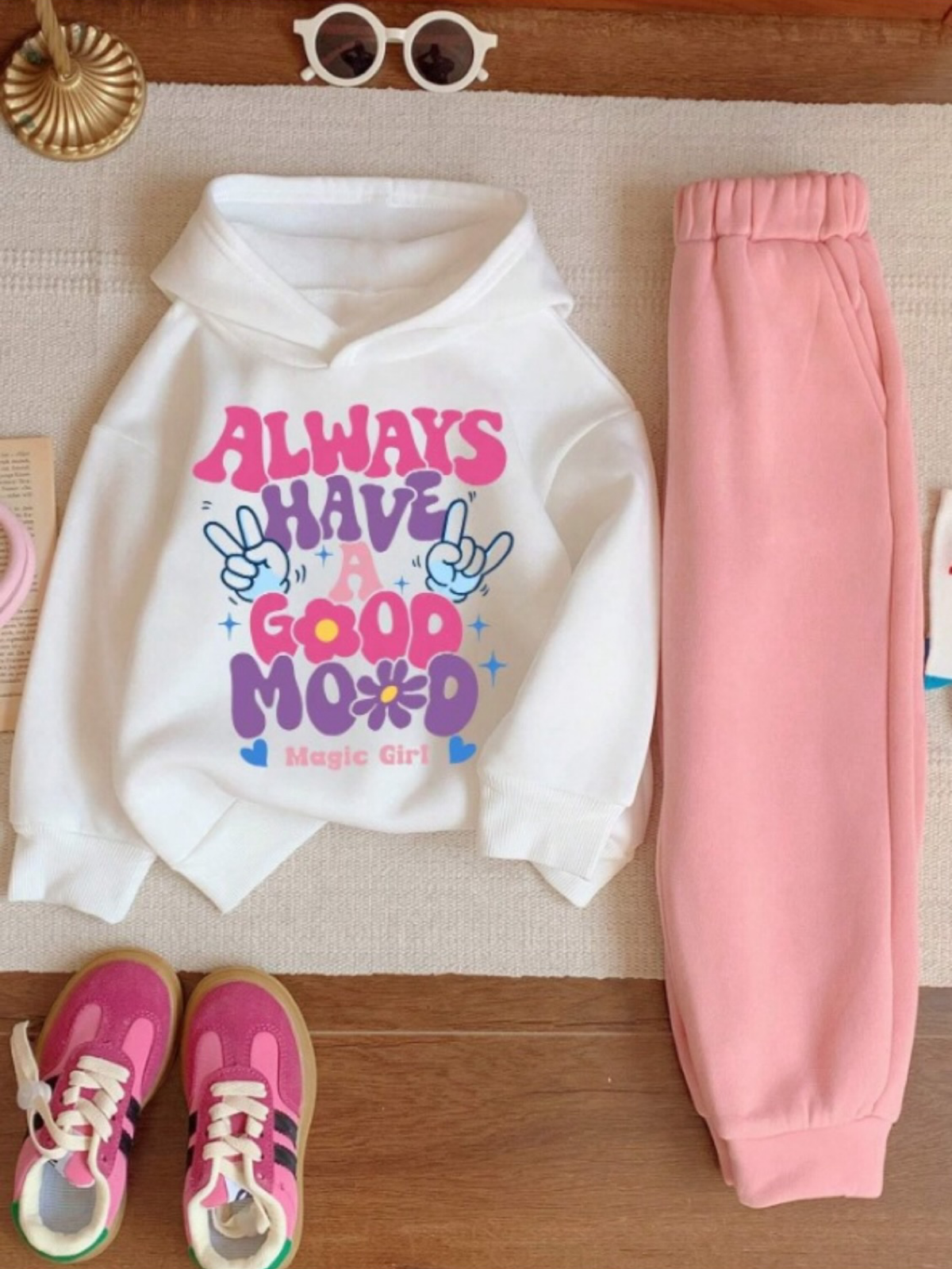 GOOD MOOD MAGIC GIRL FLEECE PAIR