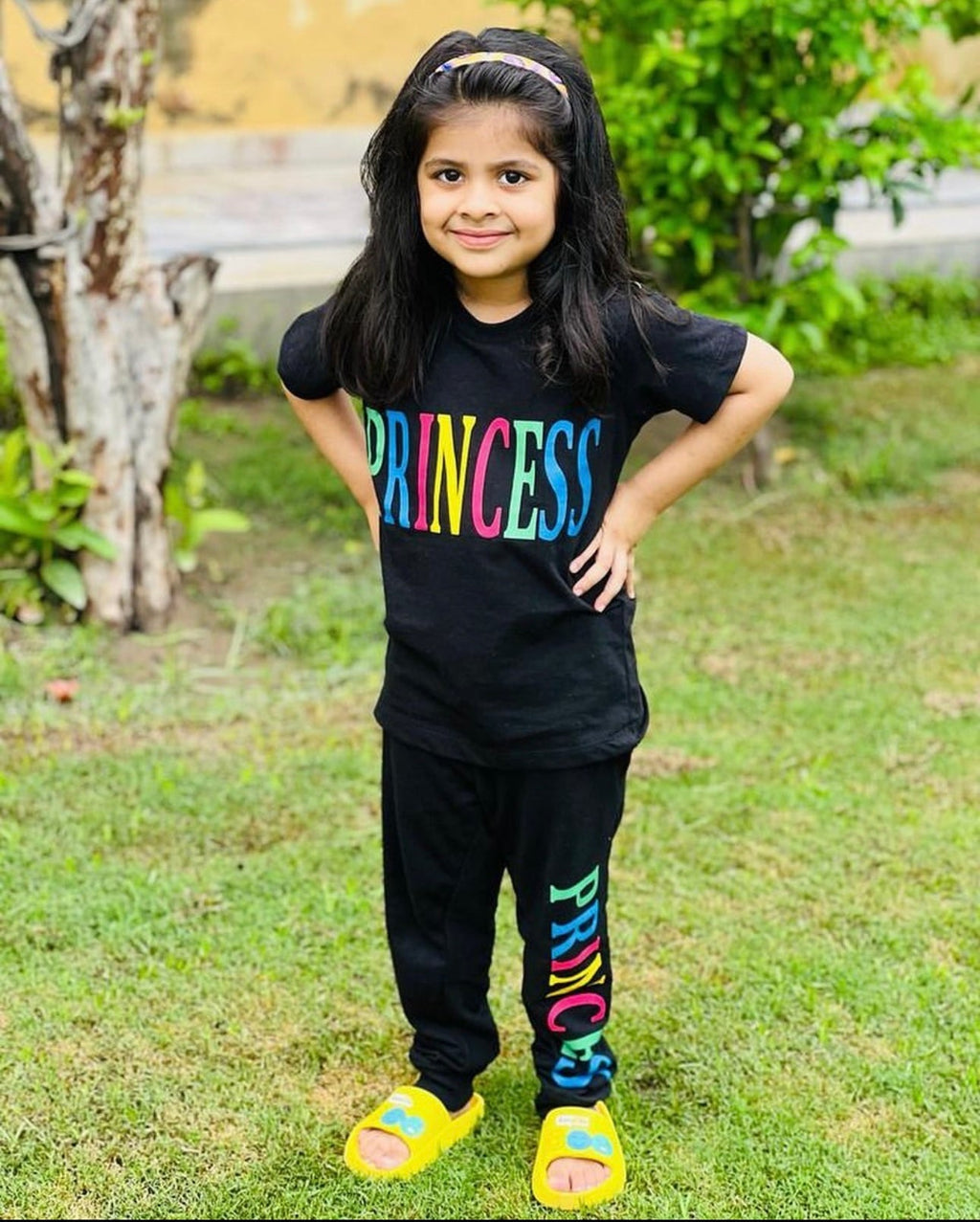 BLACK PRINCESS SUMMER SET