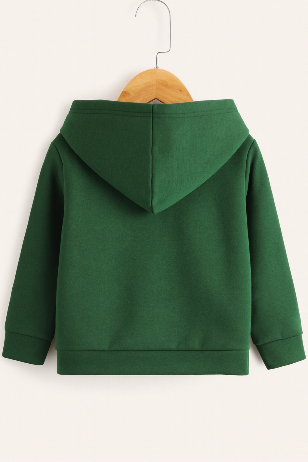 GREEN KANGAROO FLEECE HOODIE