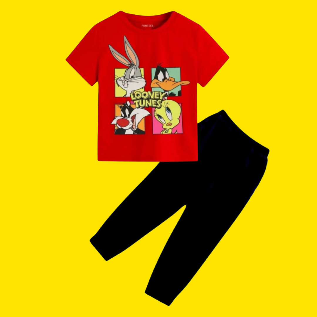 RED LOONEY TUNES SUMMER SET