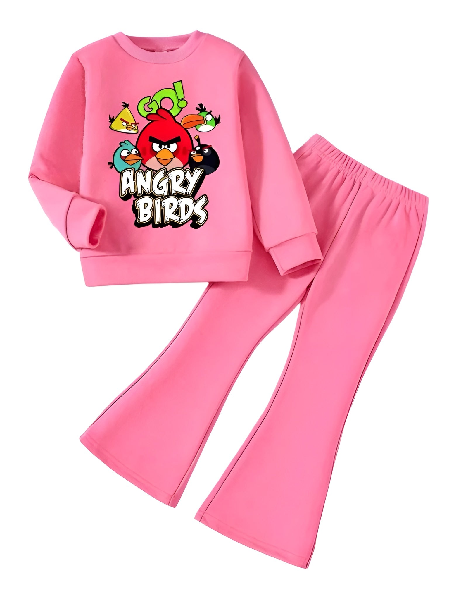 ANGRY BIRDS WIDE LEG FLEECE PAIR