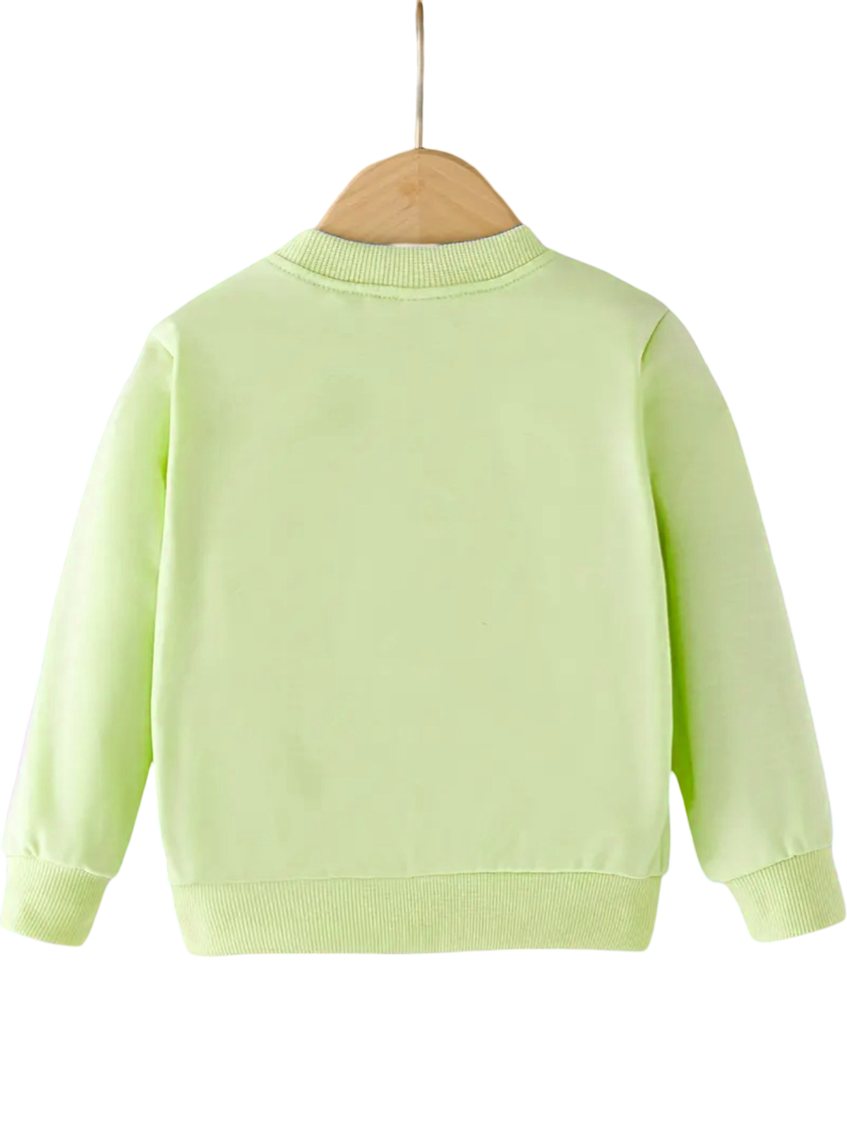 GREEN CAT FLEECE SWEATSHIRT