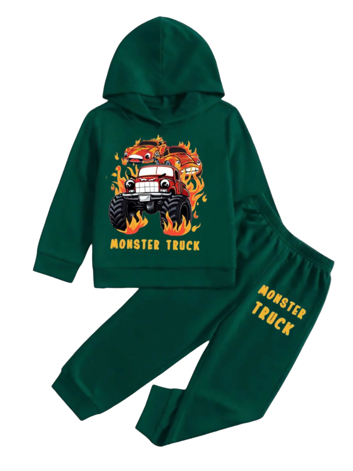 MONSTER TRUCK FLEECE PAIR