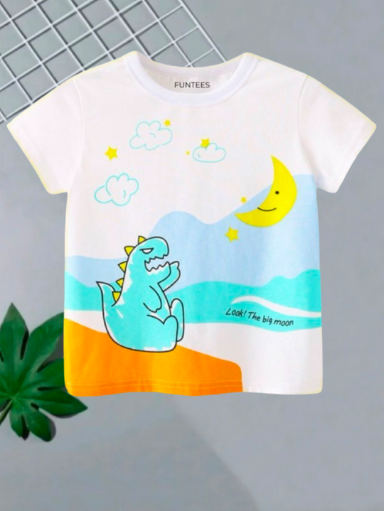 MOON AND CLOUDS TEE