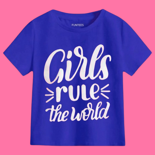 GIRLS RULE TEE