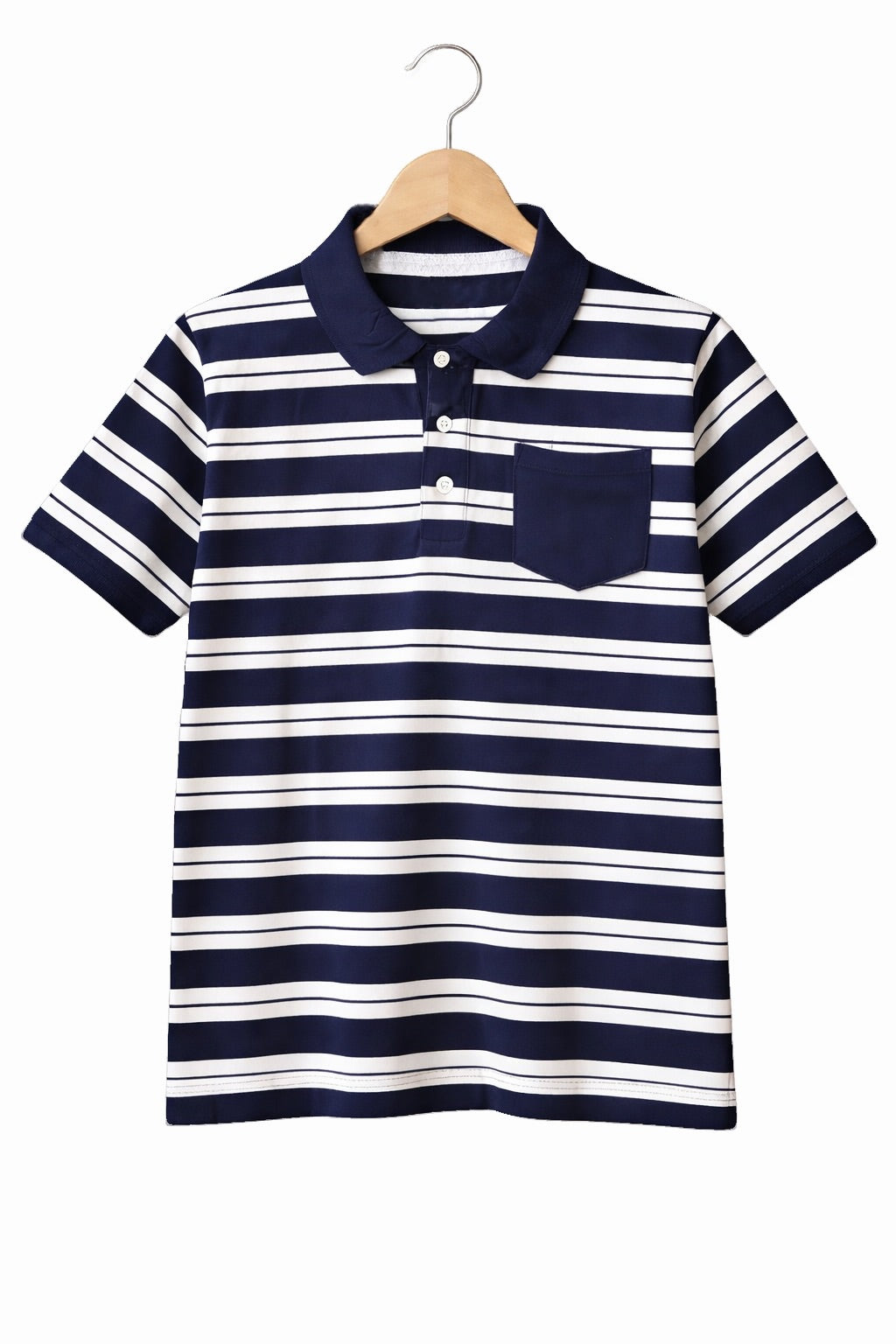 NAVI STRIPED POLO