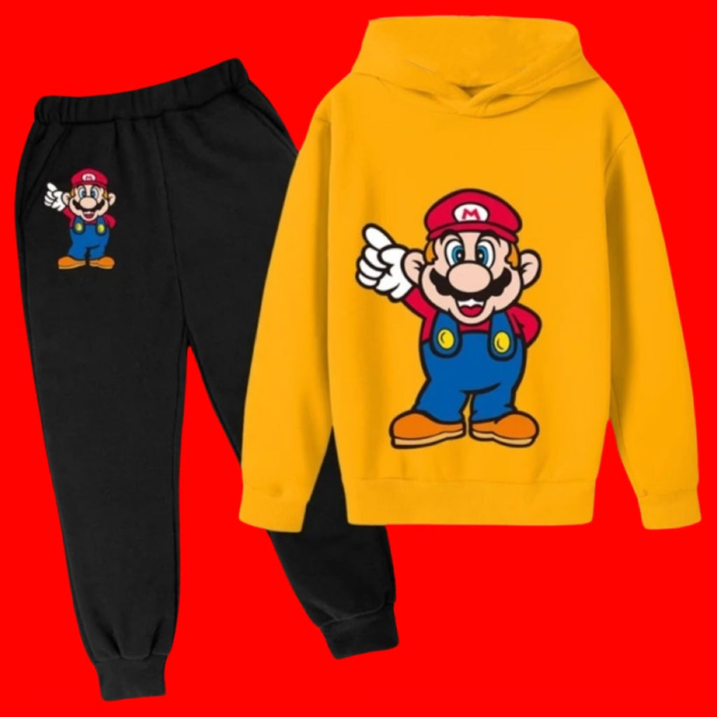 SUPER MARIO FLEECE PAIR ( 3 - 4 Y )