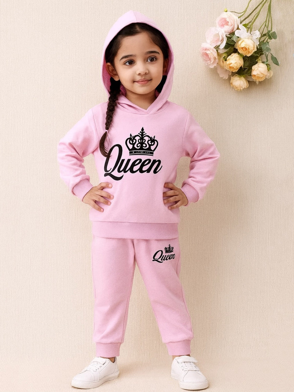 PINK QUEEN FLEECE PAIR