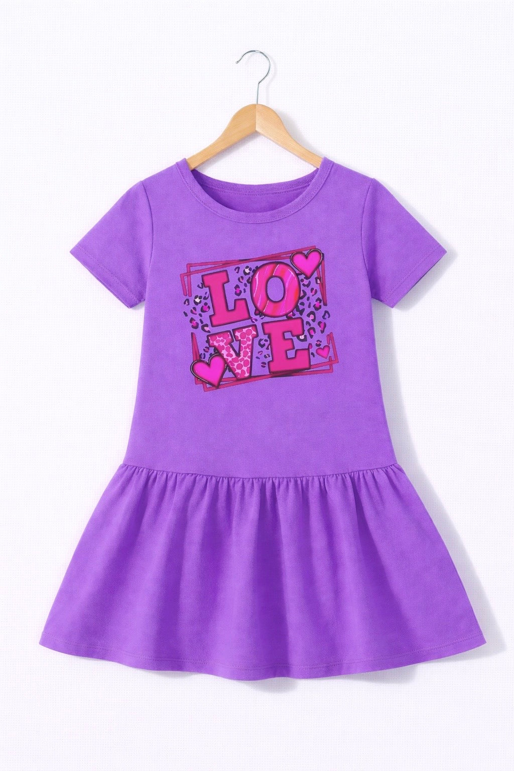 PURPLE LOVE SUMMER FROCK
