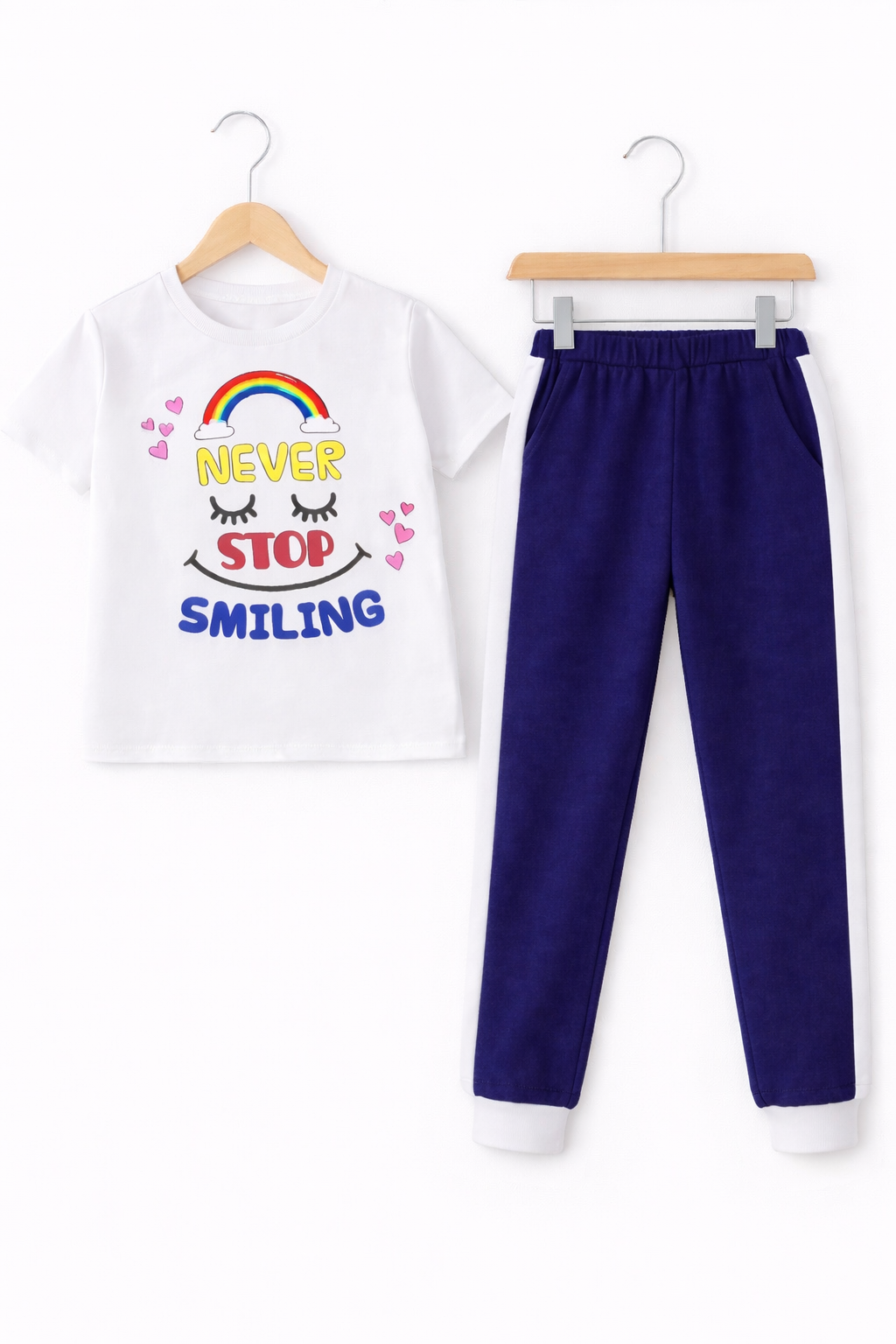 NEVER STOP SMILING TROUSER SET