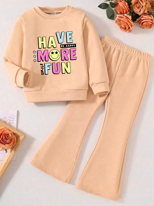 HAVE FUN WIDE LEG FLEECE PAIR