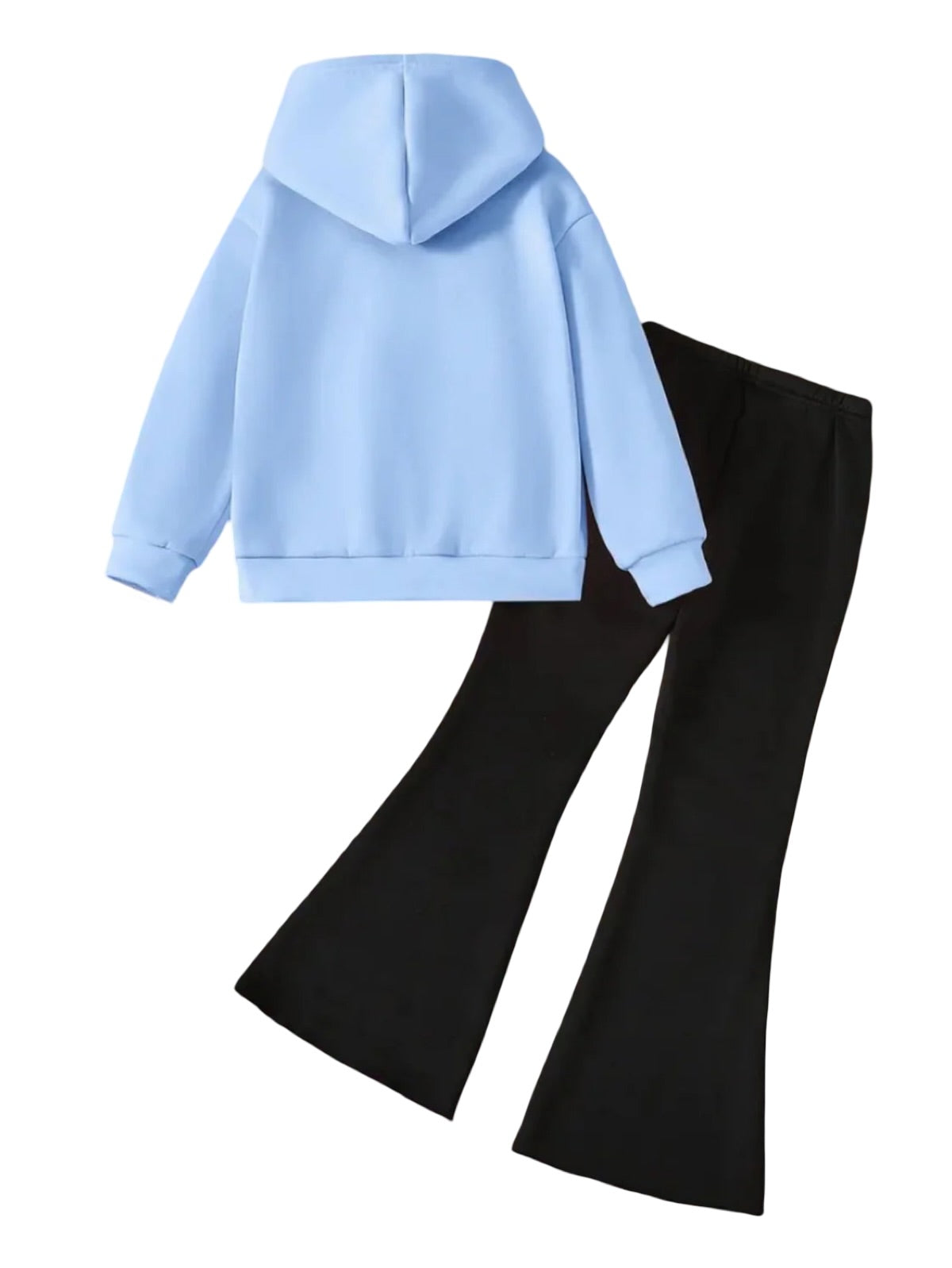 SKY BARBIE WIDE LEG FLEECE PAIR