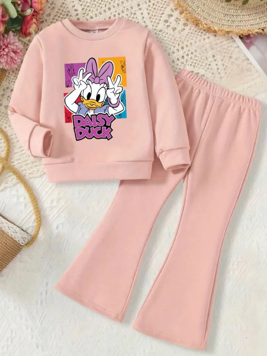 DAISY DUCK WIDE LEG FLEECE PAIR