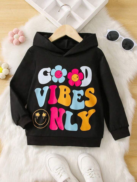 GOOD VIBES FLEECE HOODIE