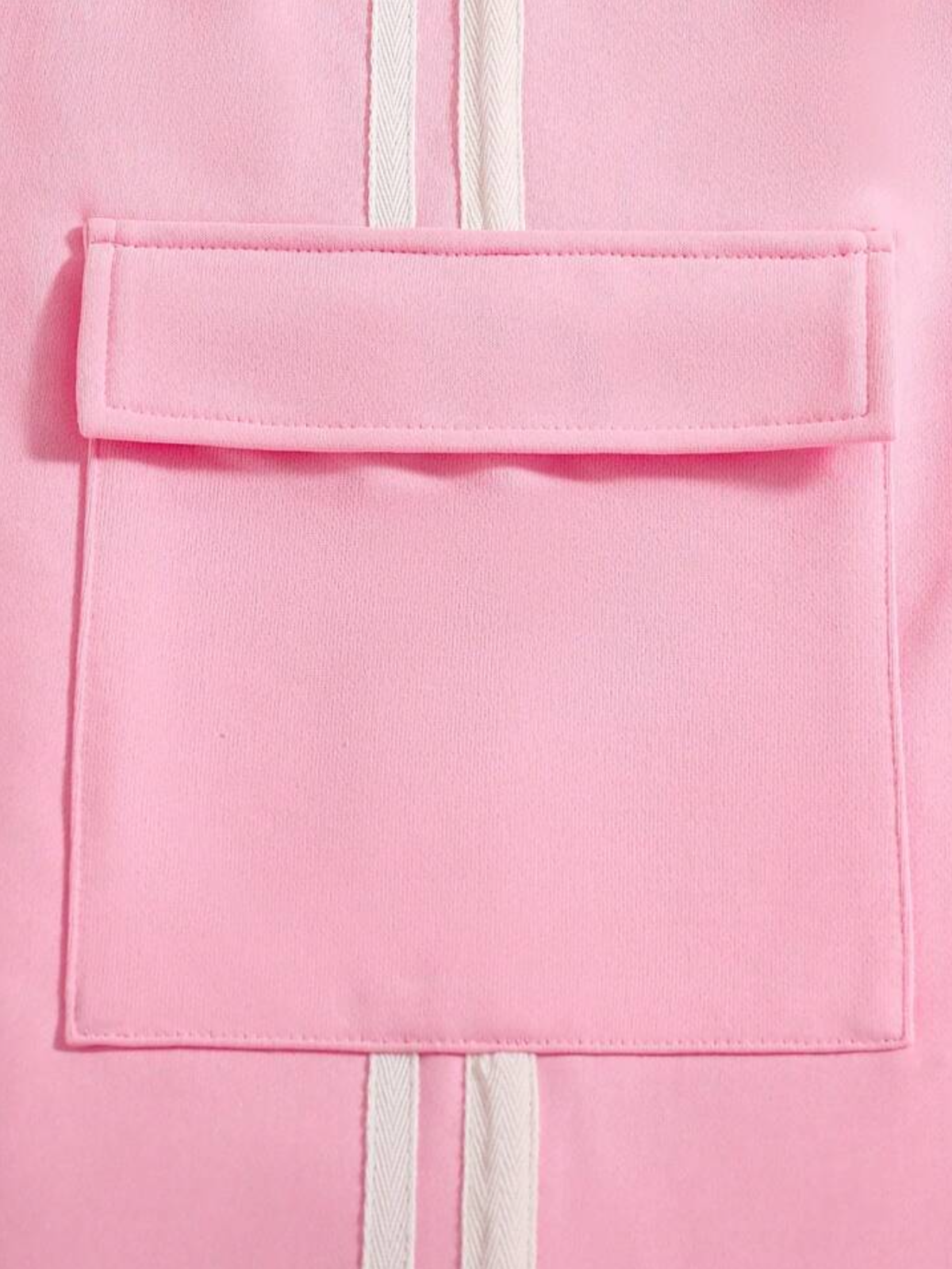 PINK CARGO FLEECE TROUSER