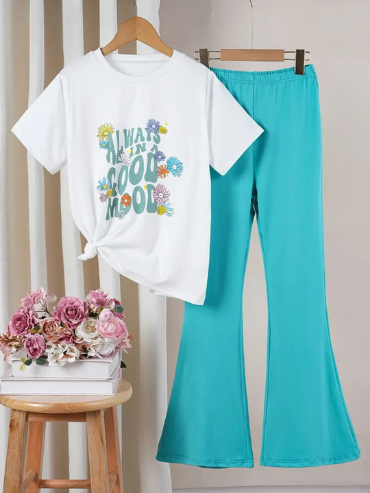 GOOD MOOD WIDE LEG SUMMER SET