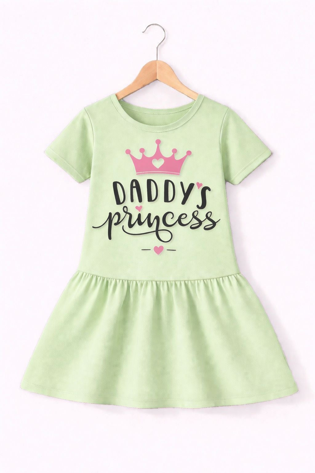 GREEN PRINCESS SUMMER FROCK
