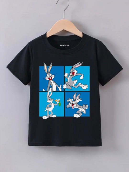 BLACK BUNNY TEE
