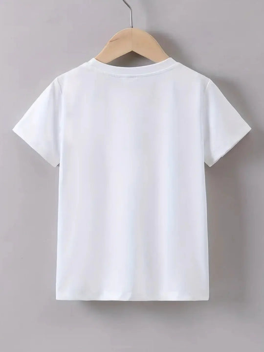WHITE TEDDY TEE