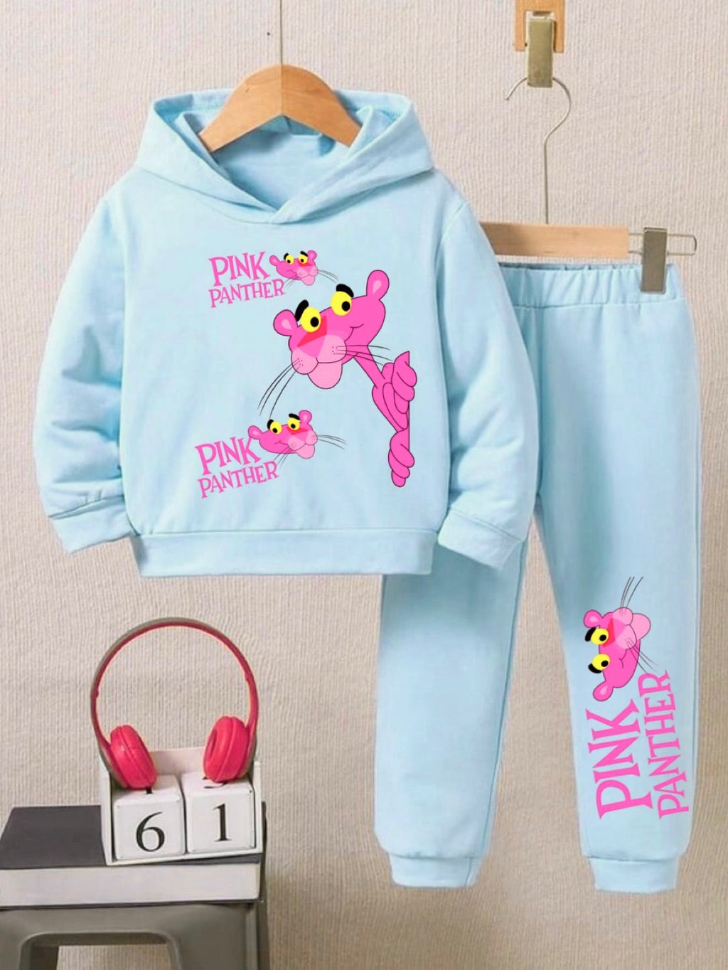 PINK PANTHER FLEECE PAIR