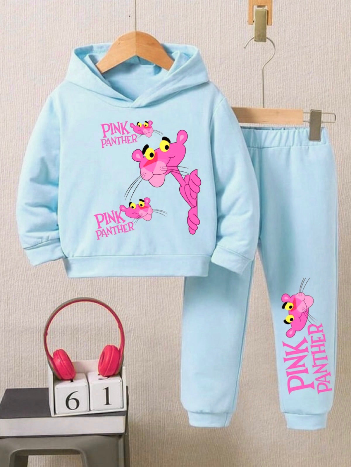 PINK PANTHER FLEECE PAIR