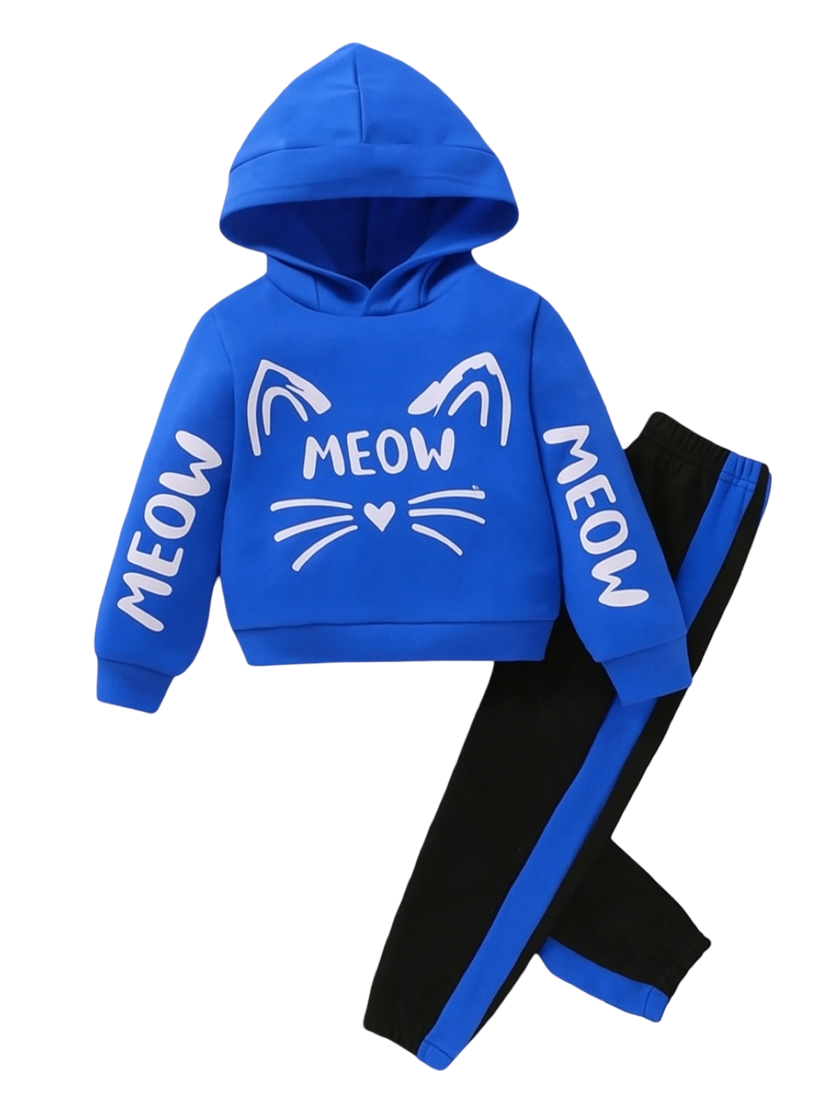 ROYAL MEOW FLEECE PAIR