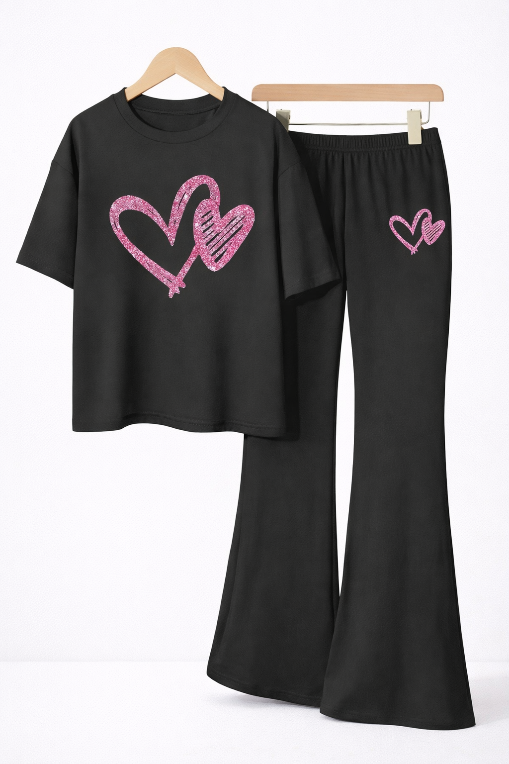 PINK HEART SUMMER SET