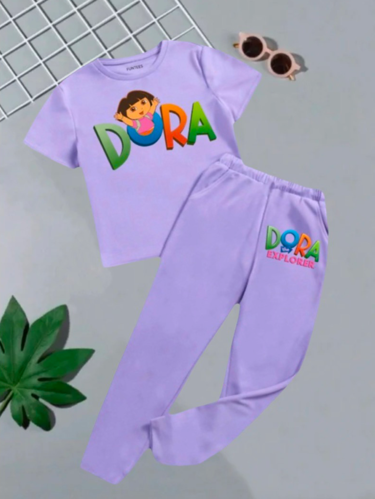 PURPLE DORA SUMMER SET