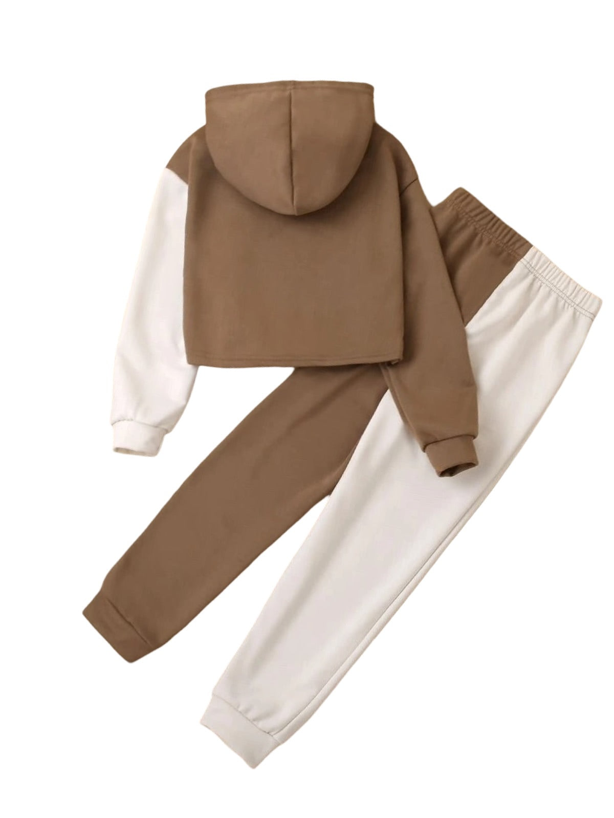 BROWN BUTTERFLY FLEECE PAIR