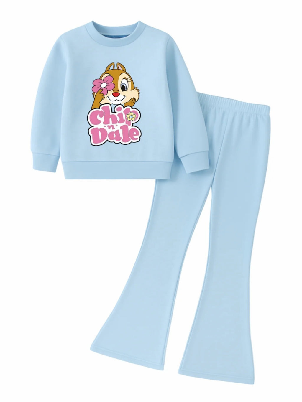 CHIP AND DALE WIDE LEG FLEECE PAIR
